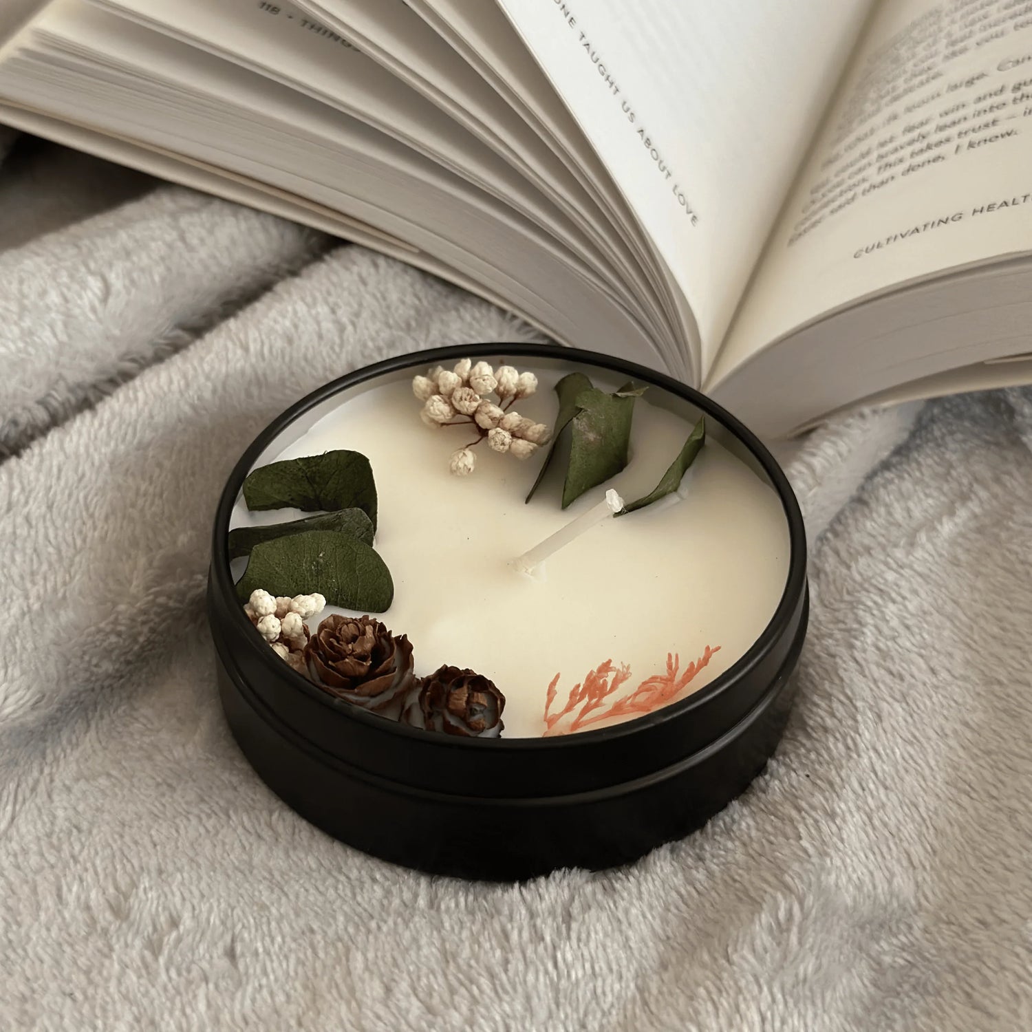 INNCALM Cultivating Health Collection – Aromatherapy Candles for Wellness, Self-Care & Healthy Living – Soy Wax, Non-Toxic, Handmade